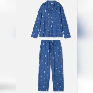 Disney Ratatouille Blue Women's Pajama Set XL NWT